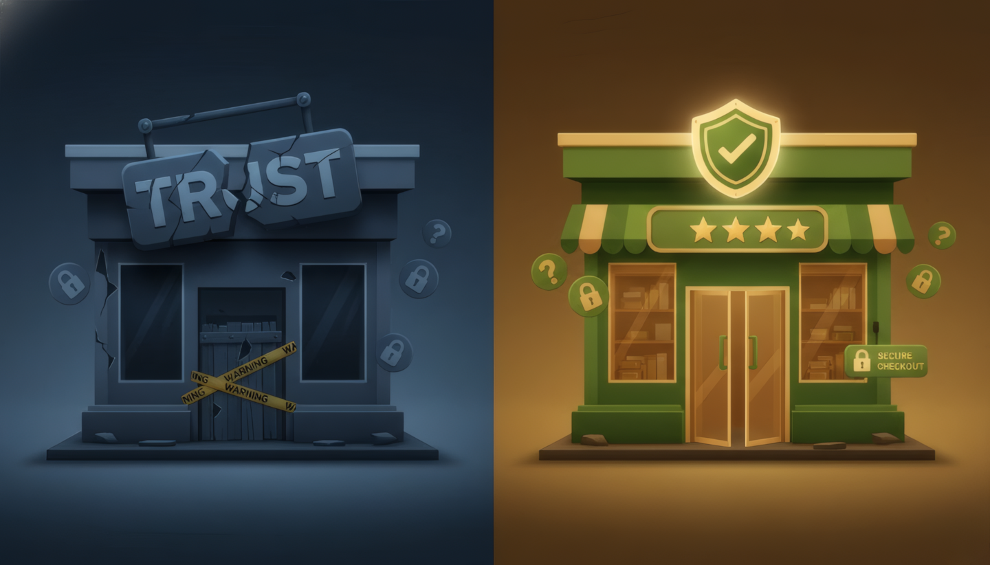 Building trust with customers online